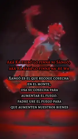TRADUCCIÓN DE REZA// salve pae Xango ⚖️❤️⚖️#orixas #xangomeupai #caocabecilexango #xangorei