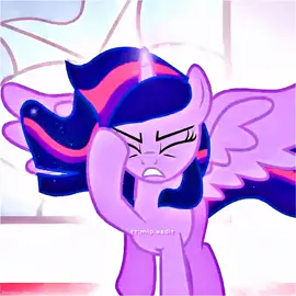 she is an icon<3   what is your favorite character in mlp? #mlpedit #twilightsparkle #twixtor #edit #aftereffects #fyp #icon