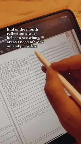 This is one of my favorite things to do at the end of the month. Not only does it help me with staying on track, but I love looking back and seeing my growth. My favorite digital planner from creatingwithlucy. The strawberry matcha. 🍓🍵 dm me for the link! #digitalplanner#digitalplanning#alsetter#goalgetter#satxmoms#networkmarketing#monthlyreflections#personaldevelopment#fyp#mindset