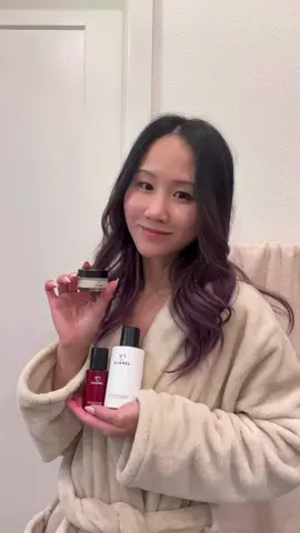 Creating my new skincare routine with the nourishin @chanelbeautyofficial   N°1 DE CHANEL #welovecoco #chanelno1 #chanelskincare
