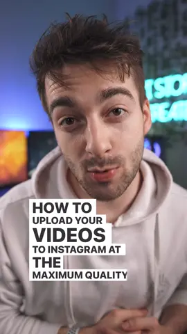 High quality reels - here’s how to do it #instagramreels #instagramtips #instagramhack