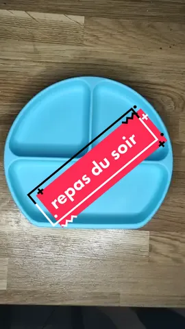 assiettes des jumeaux de 20 mois et des jumelles de 7 ans❤️