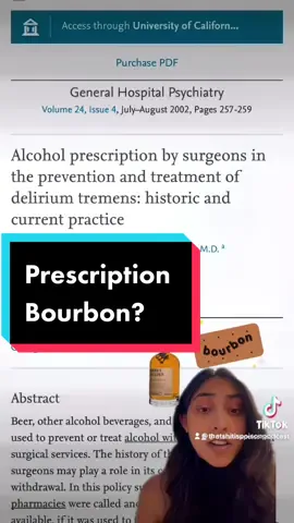 Prescription alcohol is apparently a thing? #weirdmedicalstuff #weirdmedicalfacts #whiskey #bourbon