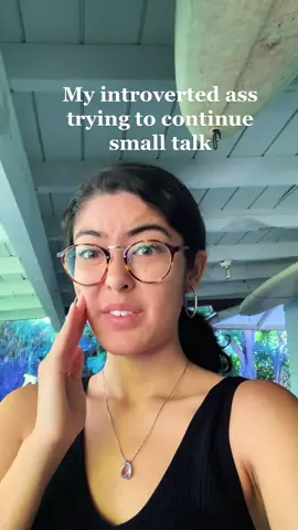 You know us introverts dread meaningless small talk 😫 #introverts #introvertsbelike #thinkofthings