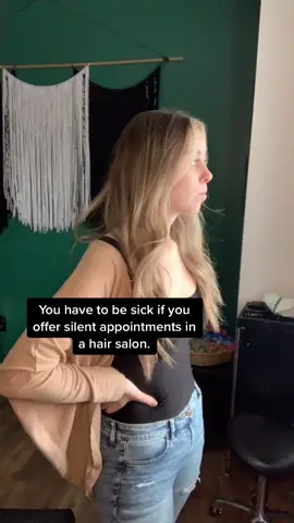 #silentappointment #tiktokhairstylist #hairtiktok #hairsalon #hairstylistlife #hairstylistsoftiktok