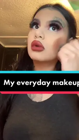 My everyday/go to makeup??  #makeuptutorial #everydaymakeup #girlswithtattoos #chicanostyle #beautymarks #chicanoculture #facetattoos #lowridergirls