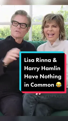 Opposites attract, right @lisarinnaofficial? 😂♥️ #LisaRinna #HarryHamlin #CelebCouples #Love #lovestory #partners #DateNight