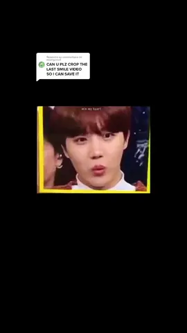 Répondre à @woahgumx3  here!! cute clip of my hope <3 #play2seok #kpopforyoupage #croppedvideos #jhope #hobi