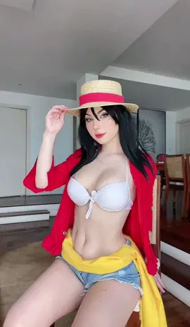 Just a preview of my new cosplay, Luffy! ❤️⚠️Tiktok isso é só um biquíni 💖 #onepiece #luffy #onepieceluffy #onepiececosplay