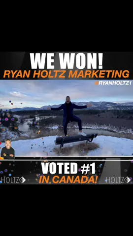 Ryan Holtz Marketing Voted #1 in Canada #blackhistorymonth #bhm #black #entrepreneur #forbes #victory #motivation #fyp #viral #brand #podcast