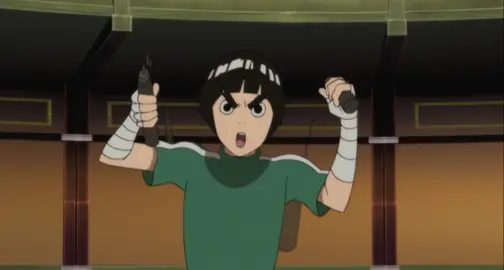 Naruto Movie 3: Guardians of the Crescent Moon. Rock Lee is the best. #naruto #narutoedit #animefyp #animeboy