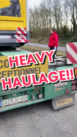 Heavy Haulage!! @joshyboy1995 #truckertim #fyp #hgvdriver #trucking #LiveOutlandish