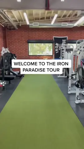 This is my church. Welcome to the #ironparadise. #gymtour #GymTok