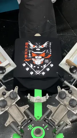 Naruto Kurama 🦊 🧡….        #screenprinting #chicago #naruto #fypシ