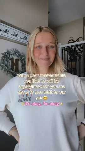 Praying he can be there for the birth🥺#GetTheWChallenge#TeamofTomorrow#mcdonaldshacks#fyp#militaryspouse#deployment#pregnancyjourney#pregnant