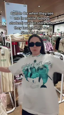 I spent $150 on three shirts and don’t regret a thing 🐬 #marinebiology #ocean #australia #perth #seashepard #fyp #foryou #foryoupage #xyzbca
