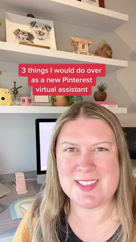 3 things I’d do over again as a Pinterest virtual assistant #socialmediamanager #virtualassistant #entrepreneur #workfromhome