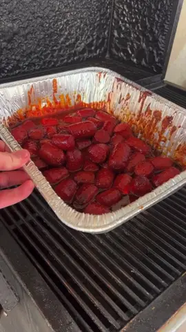 Hot Dog Burnt Ends 🤤 Full Recipe Is On My Website 👉 Link In Bio