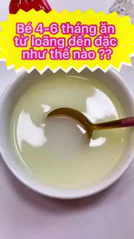 Bé 4-6 tháng ăn dẶm từ loãng đến đặc như nào ? 90% các mẹ không biết điều này #andam#thucdondam#andamchobe#monngon#mevabe