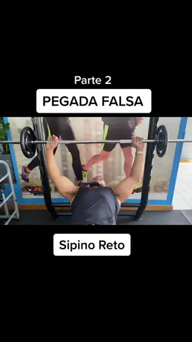 Pegada falsa - parte 2 #dicasdetreino #supinoreto #chestdayworkout #treinopesado #musculacão #dicatododia #tikdicas