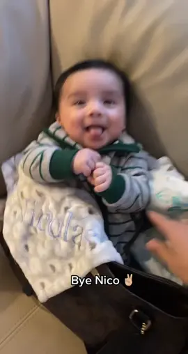 Adios bebe ✌🏼 #offtograndmas #Nico #3months #fyp #bebesdetiktok  #aytevez #babiesoftiktok  #cutiepie  #parati #yamecanse #dayinmylife
