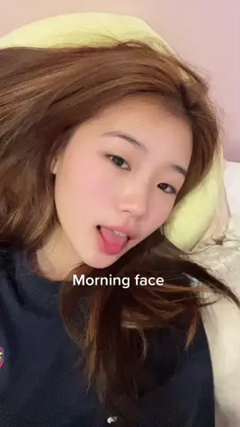 I need to stop sticking out my tongue