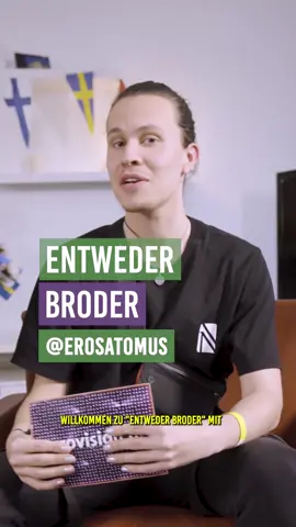 @erosatomus ist Kandidat im deutschen ESC-Vorentscheid 2022! Hier seht ihr ihn in unserem Talk #EntwederBroder. #esc #eurovision #eurovision2022