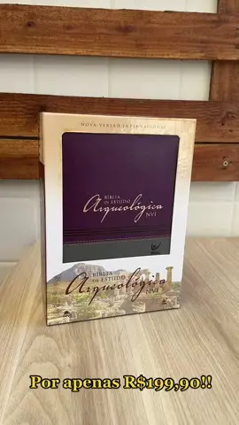 Bíblia de Estudo Arqueológica - NVI #bibliadeestudo #arqueologia #sagradasescrituras #teologia