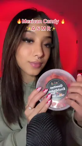These BUSSSSSS 🤯 #fyp #asmr #mexicancandy #chamoy #mouthsoundsasmr #tajin #mango