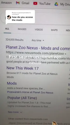 Reply to @queenpandakai where to find mods make sure to check page for tutorial of how to install #mods #planetzoo #seaotter
