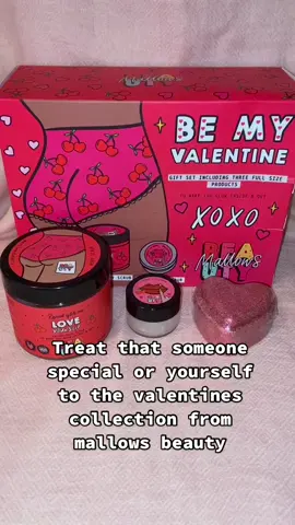 Treat someone special this valentines with gifts from @mallowsbeauty #skincare #bemyvalentine #valentines #valentinesgiftideas #valentinesgifts #fyp