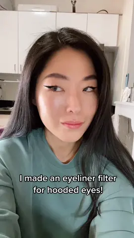 Enjoy! #Eyeliner #hoodedeyeliner  #eyelinertutorial #eyelinerfilter #eyelinereffect #cateye #wingedeyeliner #cateyeliner  #asianeyeliner #hoodedeyes