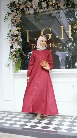 READY GAMIS NIDIA FULL KANCINGBAHAN MOSSCREP PREMIUM#gamissyari #tiktokshop #livydress #koreanstyle #BAGIHOKI #rok  #satru #fyp