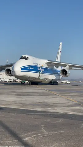 @gabeboden Bringing in this Volga AN-124. #rampagent #fyp #xyzbca #an124 #antonov #RA82074