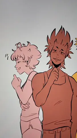 Emotional support fictional friend group. #bakusquad #denkikaminari #serohanta #kirishimaeijirou #bakugoukatsuki #minaashido #mha #bnha #myheoroacademia #bokunohiroacademia #fanart
