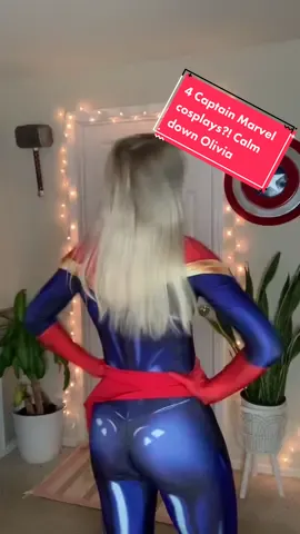 Can you tell I like Captain Marvel? #marvel #captainmarvelcosplay #cosplaygirl #marvelcosplay