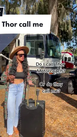 Thor, call me 📱 #rvlife #thormotorcoach #fulltimervliving #rvliving #fulltimetravel #digitalnomad