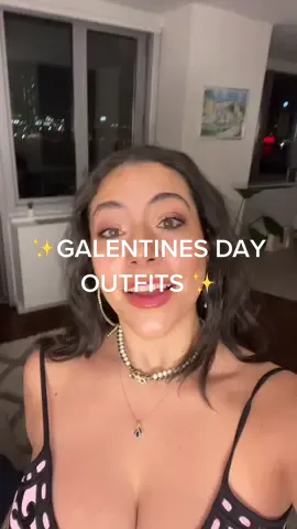 Okay here are our #galentinesday #outfits #valentinesdayoutfit #galentines #nyfw #nycgirls #nightout