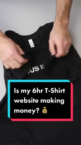 For only spending 6hrs on this site, it’s not going too bad… 🤷🏻‍♂️ #sidehustle #sidehustles #printondemand #onlinebusiness #dropshipping #entrepreneurtok #makemoneyonline #tshirtbusiness