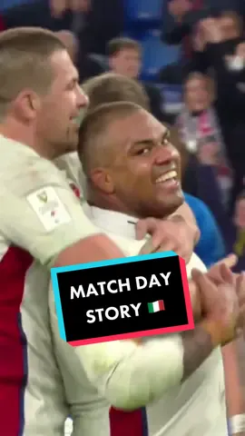 Victory in Rome! 💪 #englandrugby #rugby #sixnationsrugby #matchdaystory