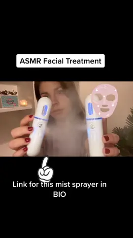 ASMR I love this facial mist sprayer #asmr #fyp #asmr_tingles #asmrsounds #asmrfacetouching #asmrfacial #asmrfacialmassage #asmrspa