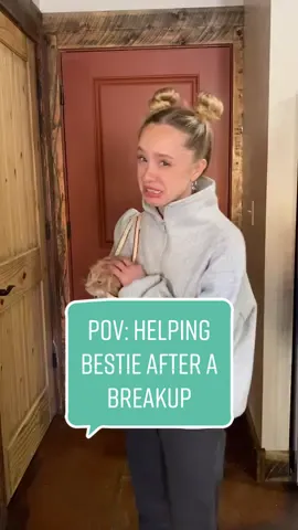 POV: helping ur friend after a breakup