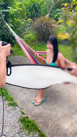ハンモックぶらぶら〜#おーえすけー #南みゆか #ヤングマガジン #名古屋 #IDOL #グラビア#水着