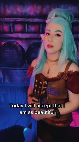 Morning affirmations with Delilah 🥰#delilahisjustabard #dndtiktok #dnd #bard #affirmations #dndoc