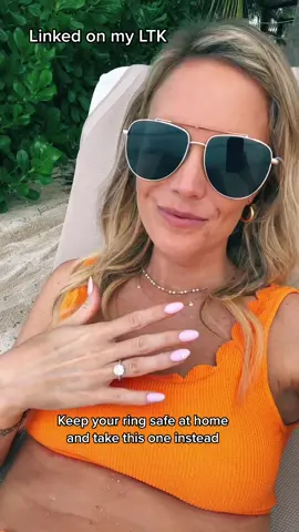 #traveltips #fakering #engagementring #fakeengagmentring #bridetips #jewelry #fyp #foryoupage #traveltiktok #tulummexico #fashionforyou #vday