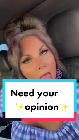 What do you think?? 💫🙏💋#genxticktockers #genxcrew #genx #longhairover40 #nearly50 #blondeorbrunette