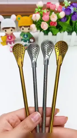 設計真的太好了，吸管及攪拌為一身，比塑料管乾淨為生，適合果汁，茶🍵清洗也很方便#居家生活 #好物分享 #居家必备好东西