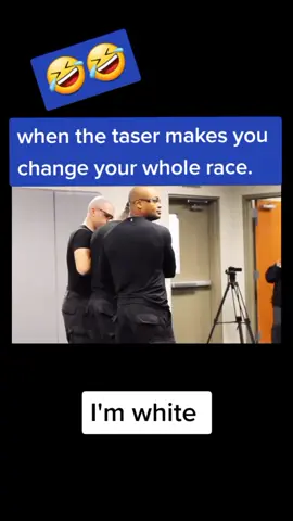 I'm white #💀💀 #fypシ #tazertraining