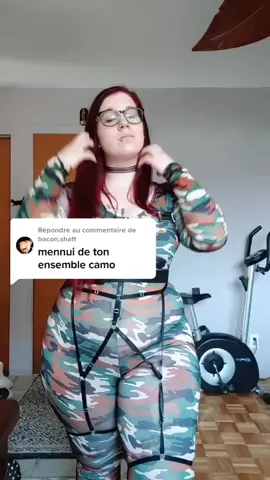 Répondre à @bacon.shaft et voilà 😉 #fyp #foryou #pourtoi #xyzbca #curve #trend #redhair #quebec #camo