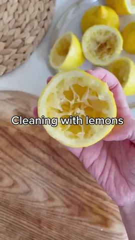 What’s your favourite lemon tip? Tell me in the comments! 🍋•#myplasticfreehome#greencleaning#ecofriendlycleaning#ecofriendlycleaningproducts#ecocleaning#ecofriendlyliving#ecoconscious#cleaningwithlemons#citricacid#ecocleaningtips#easyecotips #ecotok #ecotokcentral #cleantok #c#CleanTok1 #cleantokuk